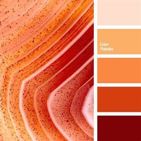 Best Orange Color Schemes Of Color Palette 1696 Red Colour Palette