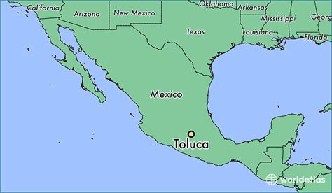 Where Is Toluca Mexico Toluca Mexico Map