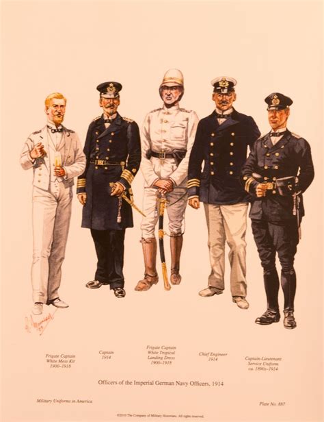 Kaiserliche Marine Offiziere 1914 Royal Marines Uniform Military