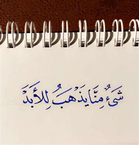 شيءٌ منا يذهب للأبد Arabic Poetry Photo Quotes Calligraphy