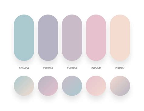 aesthetic pastel color palette with codes insanity follows