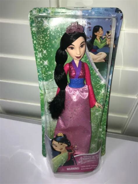 Disney Princess Mulan Royal Shimmer Glitter Fashion Doll Age 3 Package