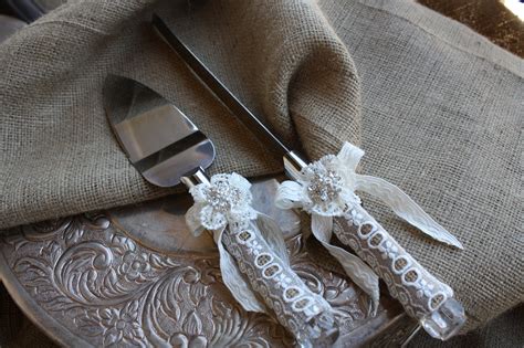 Buyersguide.org has been visited by 100k+ users in the past month Wedding Cake Server And Knife Set - Country Rustic Chic ...