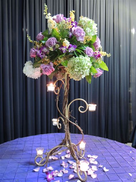 Maybe you would like to learn more about one of these? Gorgeous Romantic Centerpiece with Flowers & Candles ...