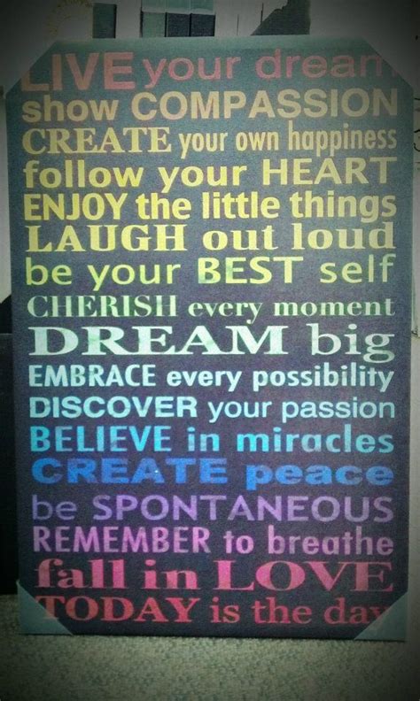 Live Your Dream Quotes Quotesgram