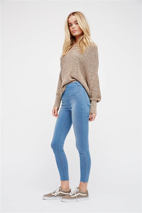 Shop Our Easy Goes It Denim Legging At Share Style Pics With Fp Me And Read