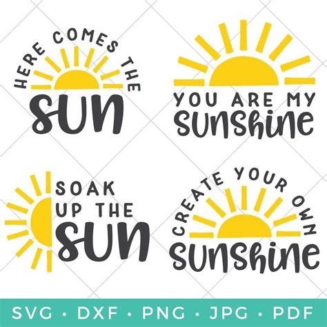 18+ You Are My Sunshine Svg Free Pics Free SVG files | Silhouette and