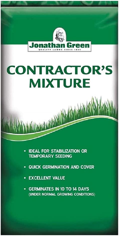 Jonathan Green Contractors Grass Seed Mix 25 Pound Amazonca Patio