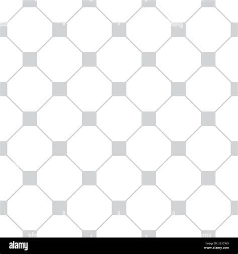 Wired Lines Seamless Texture Gray Color Hex Shapes Grid On White Solid