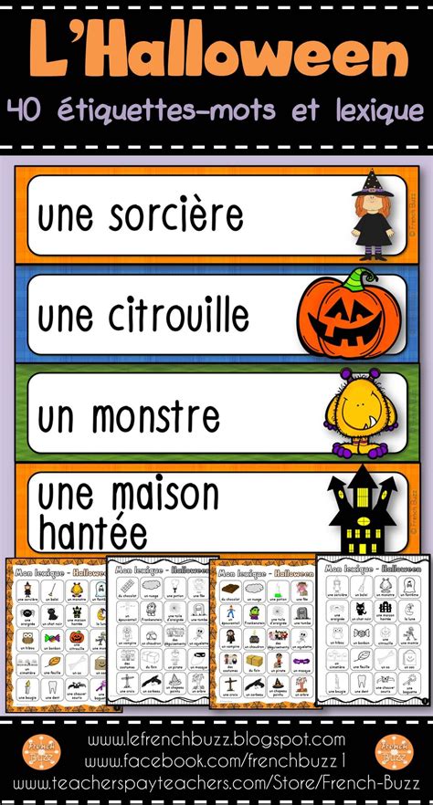 écrire Des Mots Du Vocabulaire Halloween En Cursive Au Cp - L'Halloween - mur de mots et lexique. Enseigner et pratiquer le
