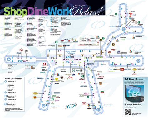 25 Charlotte Airport Gate Map Online Map Around The World Images And