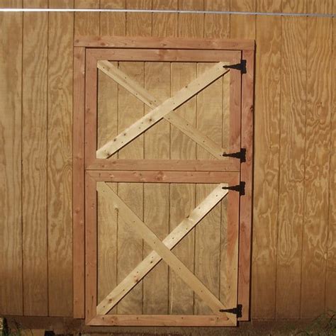 Traditional doors are made with hinges. How to Build Dutch Barn Doors | Custom woodworking ...