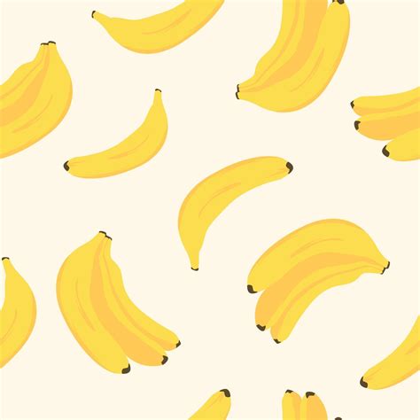 Flat Design Bananas Seamles Pattern Background 3092293 Vector Art At