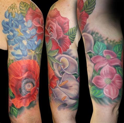 Floral Half Sleeve Tattoos For Women Half Sleeve Tattoos For Women
