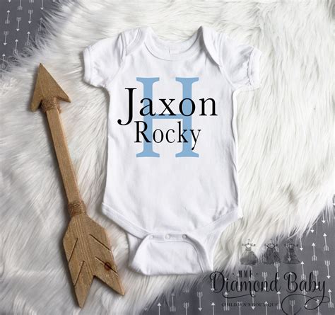 Download Personalized newborn boy onesie | Personalized onesie boy ...