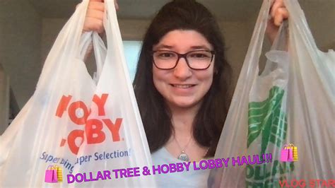 Dollar Tree And Hobby Lobby Haul 🛍📓 Youtube