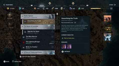 Assassin S Creed Odyssey Unearthing The Truth Walkthrough