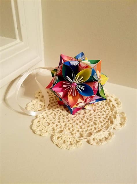 Kusudama Origami Flower Ball 6 By Shadycatstudios On Deviantart
