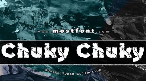 Chuky Chuky Black Font By Yeeatrs