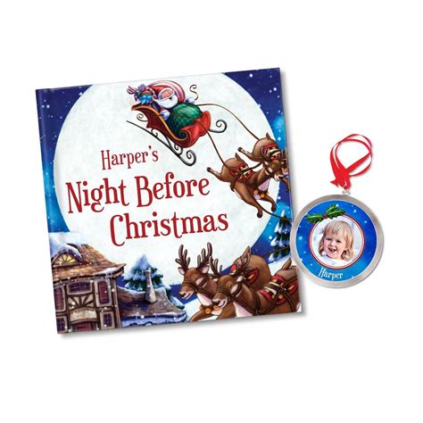 My Night Before Christmas Personalized Book Christmas Books For Kids