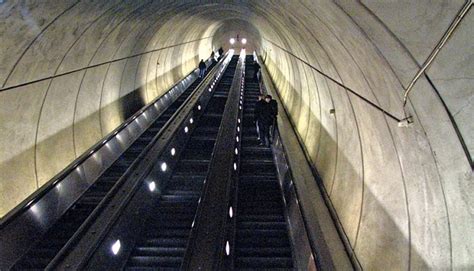 Metro Opens New Bethesda Station Escalator News Talk 1059 Wmal