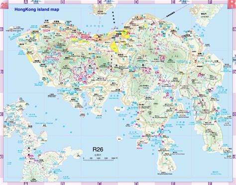 Hong Kong Tourist Map Printable Printable Maps