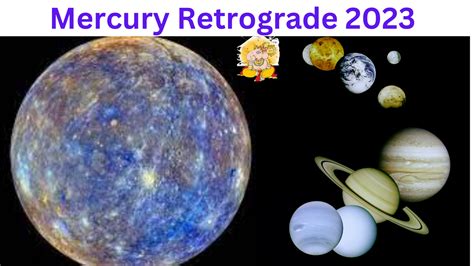 Mercury retrograde 2023 dates