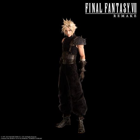 Square Enix Cloud Strife Final Fantasy Vii Remake Play Arts Kai 28 Cm