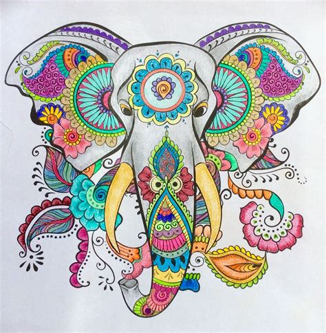 Resultado De Imagen Para Imagenes De Elefantes Hindues Para Cuadros Elephant Art Drawing