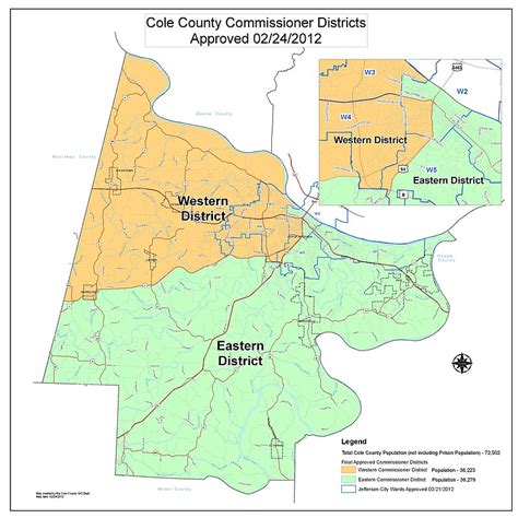 Cole County Commission Oks New District Map Jefferson City News Tribune