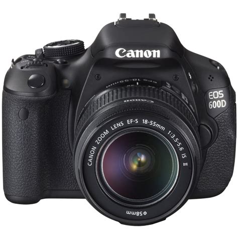 Canon Eos 600d Digital Slr Camera And 18 55mm Is Mark Ii Lens Kit