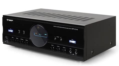Auna Amp 218 B Integrated Amplifier Audiobaza