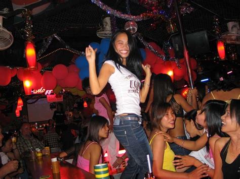 Group Of Thai Hookers In A Club Popular Beach Destinations Phuket