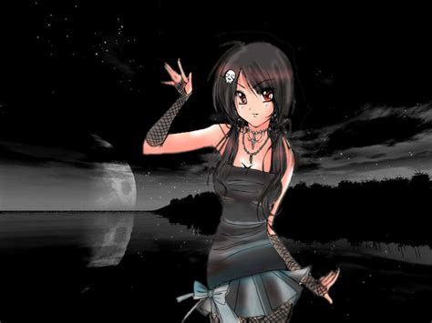 Anime Gothic Girl By Heiss97 On Deviantart