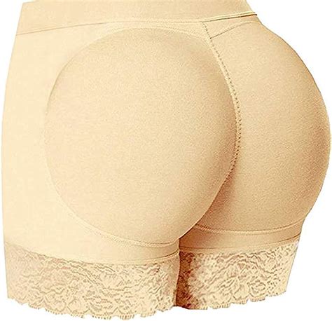 Charmley Femme Dentelle Culotte Push Up Gainante Invisible Panty Ventre