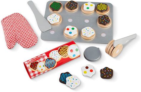 Buy Melissa And Doug Slice And Bake Wooden Cookie Play Food Set Pretend
