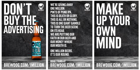 Brewdog Are Giving Away A Million Free Pints Pr Examples