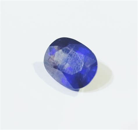 Blue Sapphire Neelam Stone Lab Certified And Abhimantrit 625 Carat