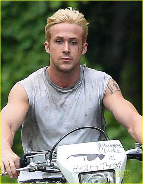 Ryan Gosling Inked Up And Blonde For The Place Beyond The Pines — Geektyrant