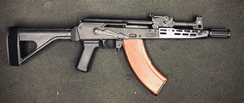 Mini Draco with AMD-65 Lower Handguard. SOB-47 Brace. : r/ak47