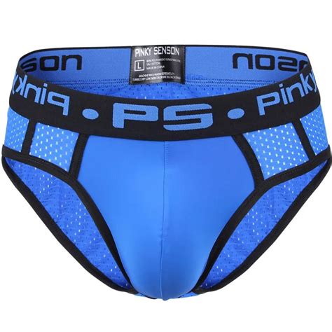 Pinky Senson Brand Solid Modal Men Underwear Mesh Qucik Dry Sexy Breathable From Movearound 11