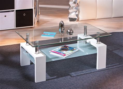 Toute l'élégance d'une table basse en verre  Matelpro.com