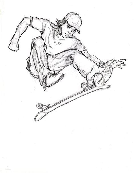 Probably My Favourite Skate Sketch Me When I Was In My Teens