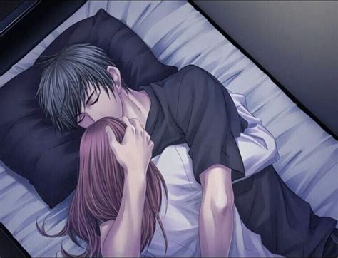 Sleep Time Parejas De Anime Durmiendo Parejas Románticas De Anime Parejas De Anime