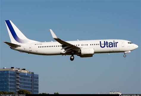 VQ BQQ UTair Aviation Boeing 737 8GU WL Photo By Fedor Kabanov ID