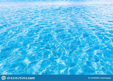 Beautiful Ripple Wave Of Light Blue Water Surface Background Stock