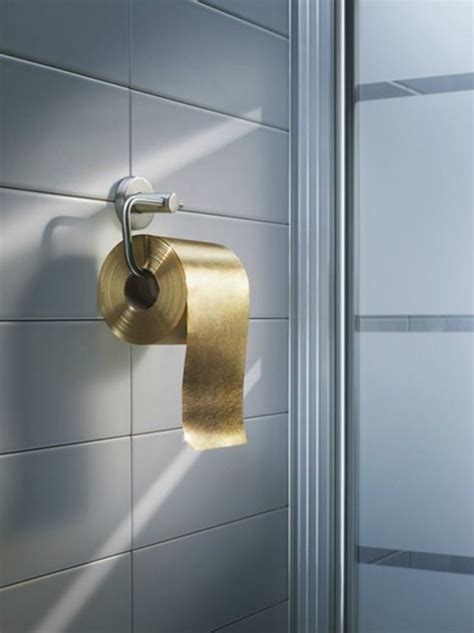 PAPEL HIGIÊNICO DE OURO Toilet paper Toilet Gold