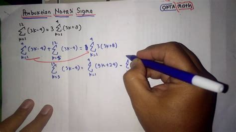 Contoh Soal Notasi Sigma Dan Induksi Matematika Kelas Koleksi