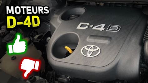 Moteurs Diesel D 4D Toyota Les PLUS FIABLES et ceux à ÉVITER