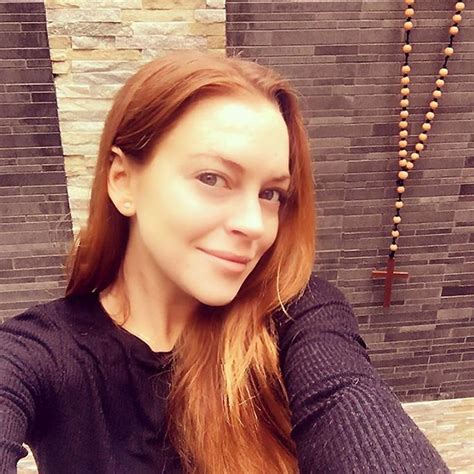 The Best No Makeup Selfies On Instagram Lindsay Lohan Instagram